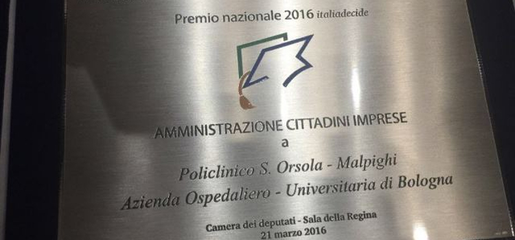 Sant’Orsola premiato miglior ospedale italiano